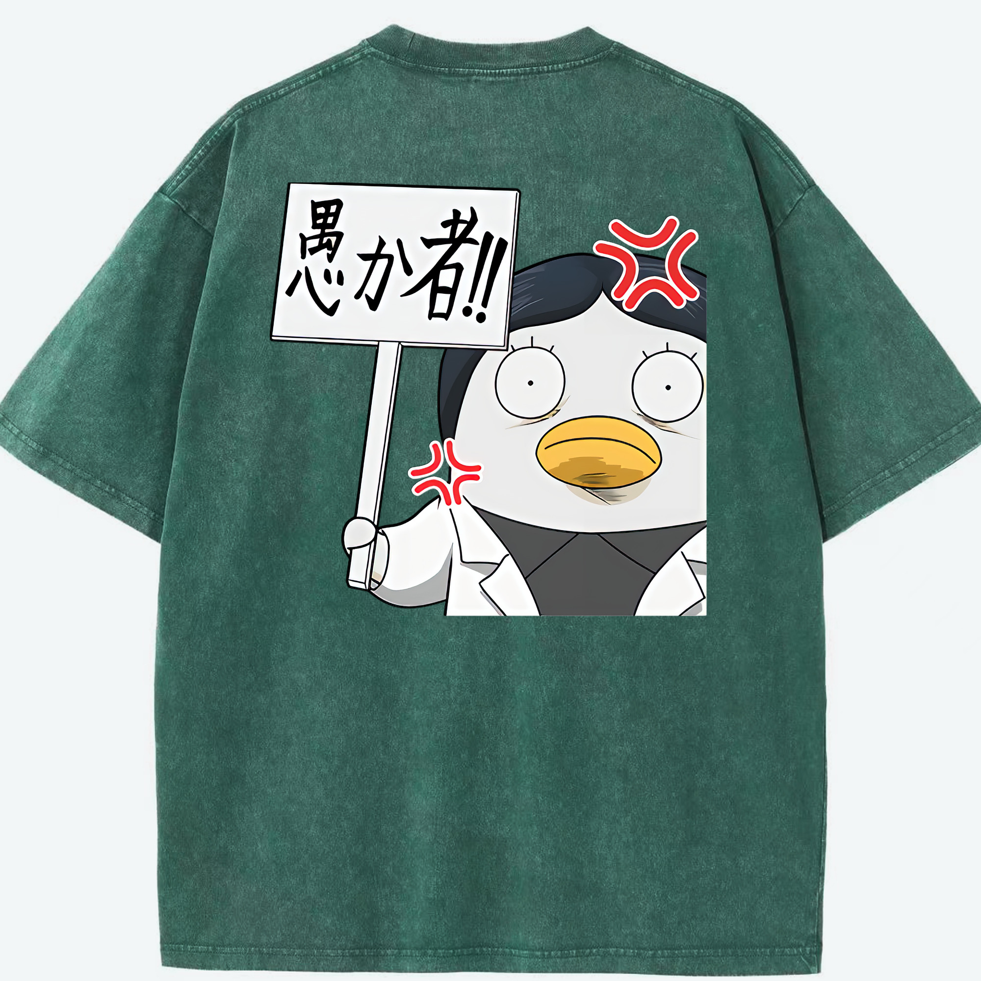 （画像用） ぎんたま 坂田銀時（さかたぎんとき） 神楽 志村新八（しむら しんぱち） GINTAMA Sakata Gintoki Kagura Shimura Shinpachi 綿100% ヴィンテージ風 半袖Tシャツ（背面プリント）